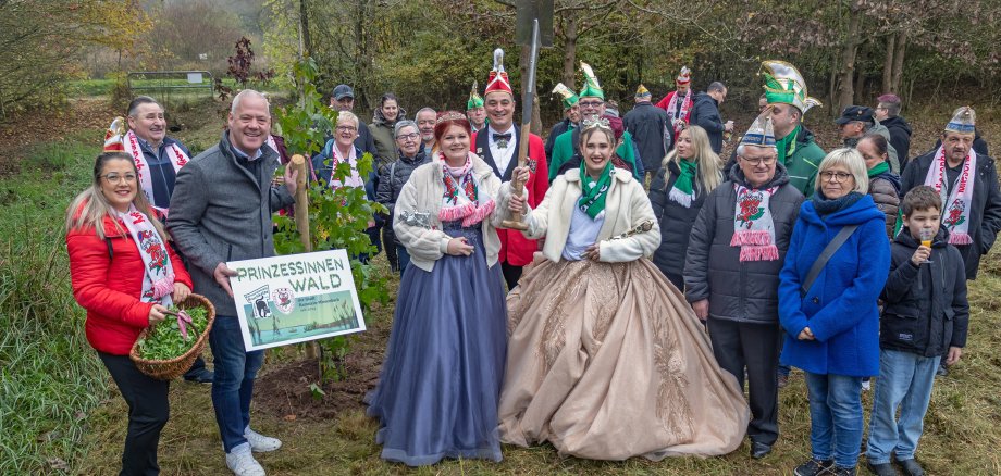 Gruppenbild mit den Prinzessinnen