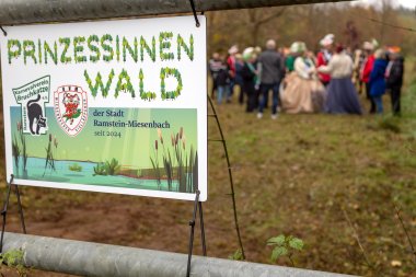 Schild Prinzessinnenwald