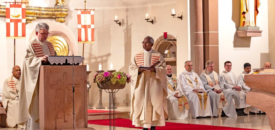 Bild vom Gottesdienst zur Einführung