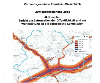 Titelseite des Lärmaktionsplanes der VG